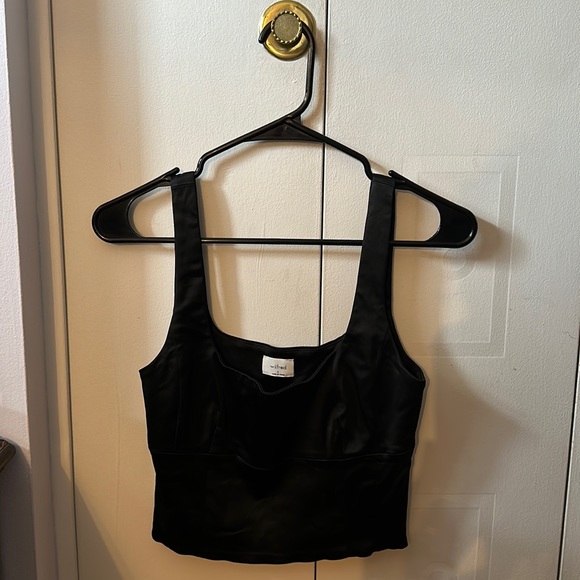 Aritzia Tops Aritzia Wilfred Satin Corset Top Poshmark
